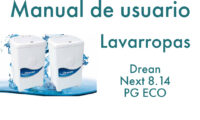 Manual de uso para lavarropas automatico Drean Next 8.14 PG ECO