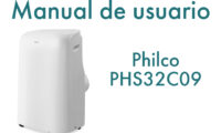 Manual de uso para aire acondicionado Philco PHS32C09