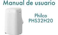 Manual de uso para aire acondicionado Philco PHS32H20