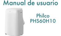 Manual de uso para aire acondicionado Philco PHS60H10
