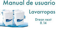 Manual de uso para lavarropas automatico Drean Next 8.14